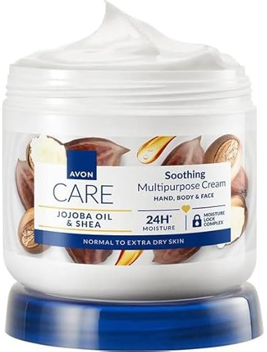 Avon Care Beruhigende Mehrzweckcreme mit Jojoba-Öl & Sheabutter