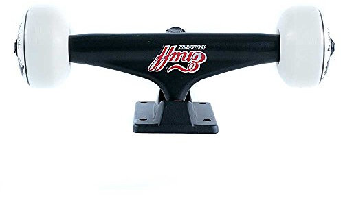 Enuff Skateboard-Rollen, Kugellager und Schrauben und Griptape-Achsen 5,5 für 20,3 cm und Aufsatzmontage