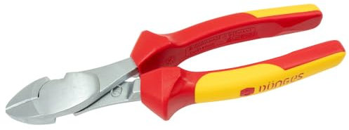 Dönges Kraftseitenschneider, DIN 5749, VDE-isoliert, 200 mm (Seitenschneider VDE-Seitenschneider Kraftseitenschneider,VDE 5110T31622 THW) Norm: DIN 5749, IEC 60900/isoliert bis: 1.000 V