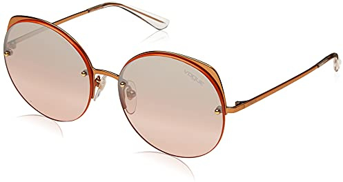 Ray-Ban 0VO4081S Occhiali da Sole, Oro (Rose Gold), 55 Donna