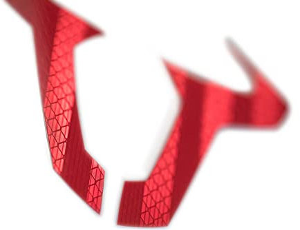 SW-MOTECH Adesivo NERO ROSSO 130 X 97 MM