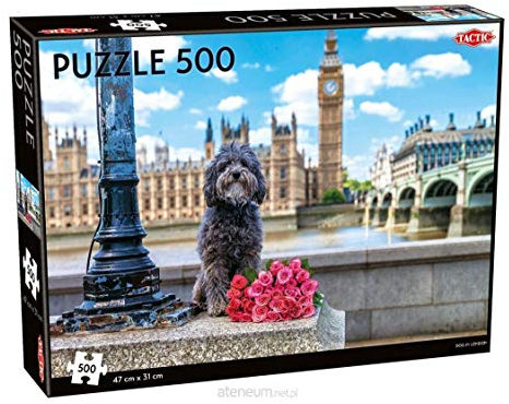 Tactic 56233 Hund in London 500 Stück, gemischt
