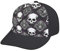 AXGM Jungen Mädchen Kappe Mandala Schädel Totenkopf Mütze Sommer Outdoor Hut Cap mit Schirm Baseballkappe für Draussen Sport oder auf Reisen White OneSize