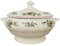 Zuppiera in Ceramica Bianca Stoviglie da Cucina Tavola Shabby Chic