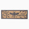 HOMESCAPES Bee Door Mat Rubber and Coir Anti-Slip Doormat for Indoor and Outdoor Use W 75 x H 25 cm