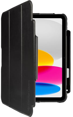 Gecko Covers Hülle geeignet für iPad 2025 (11th Gen) / iPad 2022 (10th Gen) - Rugged Cover - Schwarz