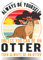 Otter Tagesplaner: Otter Geschenk Fischotter Seeotter / Kalender 2023 & 2024 / Wochenplaner Tagesplaner Planer / Planungsbuch To-Do-Liste / 6x9 Zoll / 100 ausfüllbare Seiten