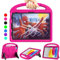 TrendGate Custodia per iPad 10th Generation 2022/Air 5th/4th/Pro 11 Pollici - Leggera Antiurto Con Maniglia e Cavalletto per Bambini, Rosa