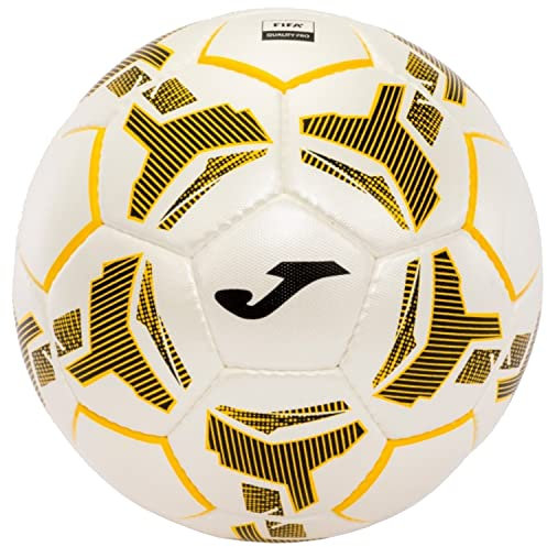 Joma Flame III FIFA Quality Pro Ball 400855220, Unisex Footballs, White, 5 EU
