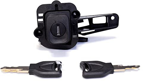 Serrure Complète de Coffre Arrière Bouton Poussoir avec Barillet et 2 Clés compatible Clio 2 OEM : 7701471225 256516