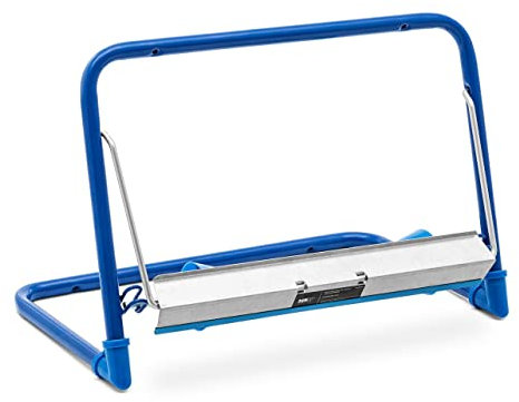 MSW Motor Technics MSW MSW-PRD-03 Putzrollenhalter Wandmontage bis 5 kg Ø 500 mm Kunststoff Stahl Putzrollen Halter Putztuch Halter, Blau