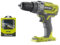Confezione RYOBI - Trapano a percussione R18PD3-0 - 18V OnePlus senza batteria e caricatore - Set di 69 accessori misti