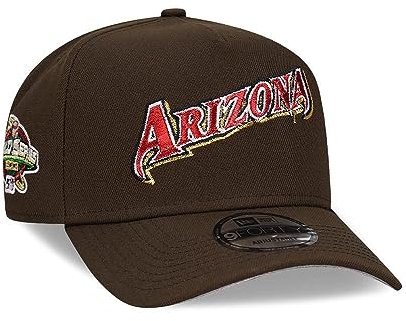 New Era Arizona Diamondbacks World Series 2001 Brown Classic A Frame 9 Forty Snapback Cap