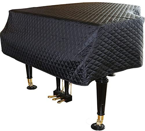 LekLai Staubsichere Grandpiano -Abdeckung, Staubsichere Klavierabdeckung, Vollständige Abdeckung Wasserdicht Feuchtigkeitsbeständiger Sonnenschutzmittel Grand Piano Decke Zum Schutz Des Klavierwasch