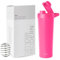 Simple Modern Shaker-Edelstahl-Flasche mit Ball | Metall-Isolierbecher für Proteinshakes, Shakes und Pre-Workout-Getränke | Rally | 710ml | Raspberry Vibes