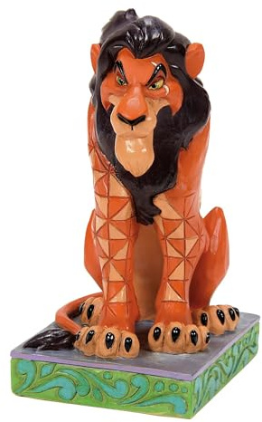 Disney Traditions Scar Personality Pose Figurine, Height 11cm