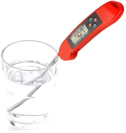 PRETYZOOM Termómetro Digital Para Cocina Termómetro De Para Carne Alimentos Pantalla Lcd