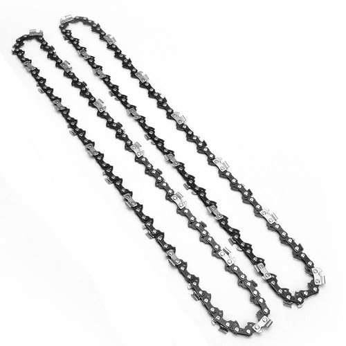 Chainsaw Chain for 16 Inch (40cm) Bar, 57 Drive Links, 3/8 LP 0.050 Gauge, Replacement Chain fits for Titan, Black & Decker, Einhell, Ryobi, Oregon and Other Chainsaws (2)