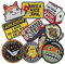ZESION Fun Tactical Hook and Loop Patch for Tactical Backpacks, Undershirts, Jackets, Jeans and Hats/10 Pcs