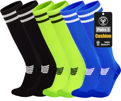 Kids Football Socks Toddler Boys Athletic Soccer Socks Outdoor Sports Socks