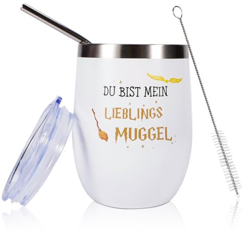 Tazza da caffè Harry personalizzata, 350 ml, con scritta in lingua tedesca Du Bist Mein Lieblings Buggel, divertente calendario dell'Avvento per donne, for potter gadget fidanzata