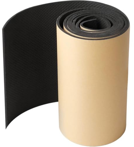 Rouleau de mousse EVA auto-adhésif haute densité 4 mm, rembourrage ultra épais en mousse à cellules fermées pour garage, mur, porte de voiture, isolation anti-collision, camionnette, entrepôt, aide au