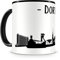 Samunshi® Dortmund Skyline Tasse Kaffeetasse Teetasse H:95mm/D:82mm schwarz