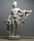 Apollo Belvedere Statue aus griechischem römischen Gott der Musik, nackt, männlich, gegossener Marmor