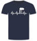 Herzschlag Automechaniker T-Shirt - EKG Schrauber Tuning KFZ Mechaniker Auto Navy Blau XL