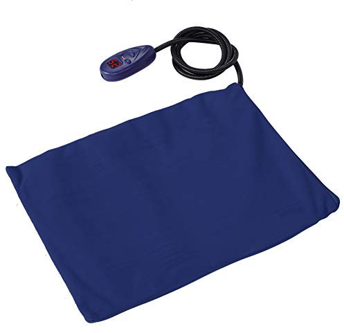 Akozon Heizkissen Katze Mit Trafo, Haustier Wärmekissen 40 * 30cm, Pet Heating Pad, Katzen & Hund Heizmatte Innen, Haustier Heizkissen, Electric Heizkissen Sichere wasserdichte Heizdecke Hundemat