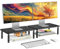 HUANUO 2 Pack Adjustable Metal Monitor Stand Riser