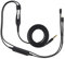Tangxi MMCX Replacement Headphone Cable, TPE Headphone Extension Cable with 3.5mm Plug for se215 se425 se535 se846 ue900(Black with mic)