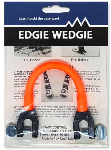 Slope Ropes x Edgie Wedgie Ski-Set (Orange – nur Edgie Wedgie)