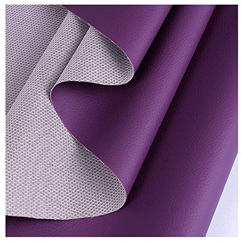 bandezid Morbida Ecopelle PU qualità Premium Tappezzeria per Arredo Divani Sedie-Viola 1,6x7m