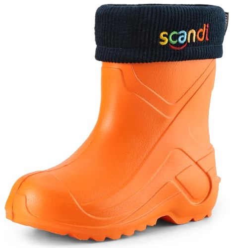 Ladeheid Kinder federleichte Eva Thermo Gummistiefel gefüttert LA-763