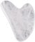 LadyCent Natural Rose Quartz Gua Sha Jade Face Massage Board Crystal Stone Guasha Massager Viso Raschiatura degli Occhi Rimozione delle Rughe con Borsa