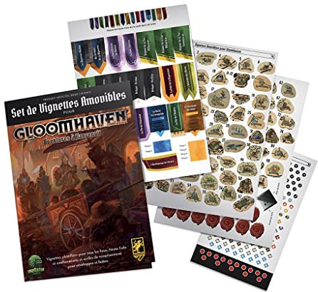 Gloomhaven: Set mit abnehmbaren Vignetten, französische Version