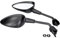 Spiegel Set M8 kurz, schwarz matt für Vespa GTS HPE, Sprint, Primavera