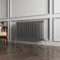 2 Column Radiator Anthracite Traditional Style 600x1010mm Horizontal Vintage Radiator，Design for Bedroom, Dining Room, Living Room
