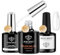 Modelones Gel Ricostruzione Unghie e Primer Unghie Gel Kit, Gel Costruttore per Unghie, Professionale 8-in-ONE 10ml Builder Rubber Base Gel Unghie per Extension, Restauro, Refill, Nail Art