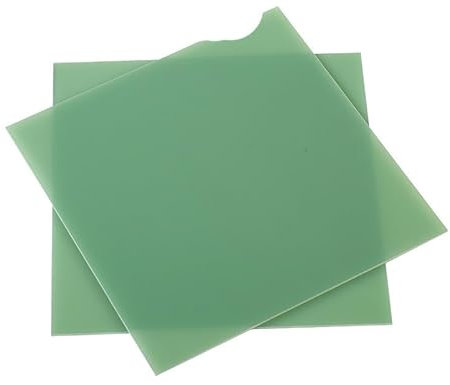 Hoja de fibra de vidrio G10 FR4, placa de epoxi verde claro, placa de resina epoxi 3240, impresora 3D de fibra de vidrio FR-4, 0,5mm, 1, 1,5, 2, 3, 4, 5mm de grosor, 350x350MM,0,5MM