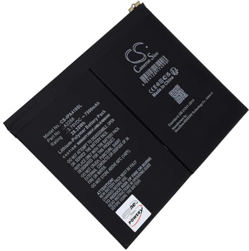 Batterie Li-polymère pour tablette Apple iPad Air 4 10,9 2020, 3,78 V