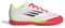 adidas F50 Club Football Boots Turf Kids, Cloud White/Core Black/Solar Yellow, 4.5 UK