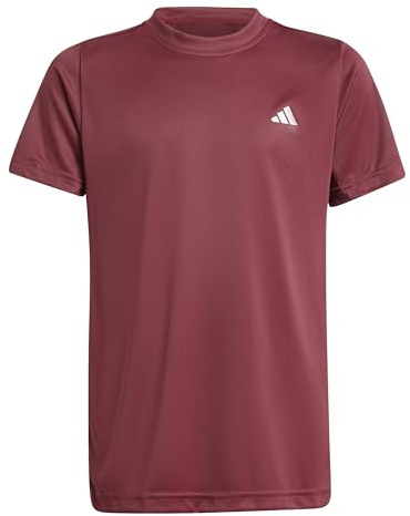 adidas Jungen Boys Club Tennis T-Shirt, Shadow Red, 13-14 Years