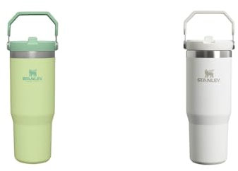Stanley IceFlow Flip Straw Botella Agua con Pajita 0.89L - Conserva el Frío 12 Horas - Antifugas & IceFlow Flip Straw Botella Agua con Pajita 0.89L - Conserva el Frío 12 Horas - Antifugas