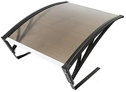 Abris Housses pour tondeuses, Garage de Tondeuse Robot Auvents, Toit de Garage pour Tondeuses à Gazon Robot, Résistant aux intempéries + Protection UV (Brun)
