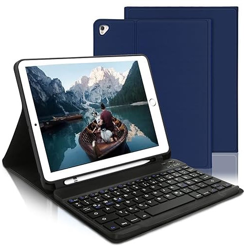 AVNICUD Tastatur Hülle für iPad 6. Generation