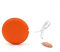 Maßband Körper Leder Versenkbares, Orange Kleines Nähbandmaß für Schneider und Designer 1Pcs 60 Inch / 1,5 Meter Breites