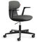 Eliot Kozy Black | Ergonomischer Bürostuhl | Büro oder Home Office | Unterstützung im Lendenwirbelbereich | ergon. Wipp-Funktion | (Armlehne, Schwarz)