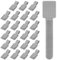 URAQT 24 Pcs Hook and Loop Cable Ties, Self-Adhesive Hook and Loop Cable Ties, with Strong Adhesive Tape, Strong Sticky Adhesive for Fabric, for Wiring Wall Hanging, Car Home, Office Use 3.5cm x 15cm